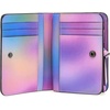 Marc Jacobs Womens The Blurred Floral Snapshot Mini Compact Wallet Ribbon Pink Multi One Size One Size(Blue Multi)