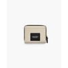 Marc Jacobs Womens The Blurred Floral Snapshot Mini Compact Wallet Ribbon Pink Multi One Size One Size(Cloud White)