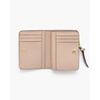 Marc Jacobs Womens The Blurred Floral Snapshot Mini Compact Wallet Ribbon Pink Multi One Size One Size(Dust Multi)