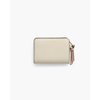 Marc Jacobs Womens The Blurred Floral Snapshot Mini Compact Wallet Ribbon Pink Multi One Size One Size(Dust Multi)