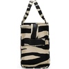 Marc Jacobs Women’s The Canvas Small Tote Bag(Black/White Zebra)