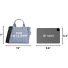 Marc Jacobs Women’s The Canvas Small Tote Bag(Blue Shadow)