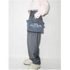 Marc Jacobs Women’s The Canvas Small Tote Bag(Blue Shadow)