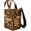 Marc Jacobs Women’s The Canvas Small Tote Bag(Cheetah Black Multi)