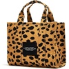 Marc Jacobs Women’s The Canvas Small Tote Bag(Cheetah Black Multi)