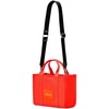 Marc Jacobs Women’s The Canvas Small Tote Bag(Electric Orange)