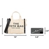 Marc Jacobs Women’s The Canvas Small Tote Bag(Warm Sand)