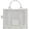 Marc Jacobs Women’s The Canvas Small Tote Bag(White Mesh)
