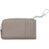 Marc Jacobs Women’s The Leather J Marc Top Zip Multi Wallet(Cement)