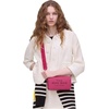 Marc Jacobs Women’s The Leather Mini Bag(Raspberry Pink)