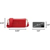 Marc Jacobs Women’s The Leather Mini Bag(True Red)