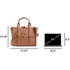 Marc Jacobs Women’s The Leather Small Tote Bag(Argan Oil)