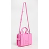 Marc Jacobs Women’s The Leather Small Tote Bag(Bow Pink)