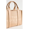 Marc Jacobs Women’s The Leather Small Tote Bag(Camel)