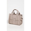 Marc Jacobs Women’s The Leather Small Tote Bag(Cement)