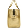 Marc Jacobs Women’s The Leather Small Tote Bag(Gold)