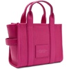 Marc Jacobs Women’s The Leather Small Tote Bag(Hot Pink)