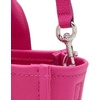 Marc Jacobs Women’s The Leather Small Tote Bag(Hot Pink)