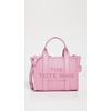 Marc Jacobs Women’s The Leather Small Tote Bag(Lilas  Pink)
