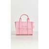 Marc Jacobs Women’s The Leather Small Tote Bag(Ribbon Pink)