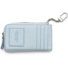 Marc Jacobs Womens The Leather Top Zip Multi Wallet Cloud Blue Onesize(Cloud Blue)