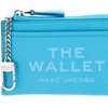 Marc Jacobs Womens The Leather Top Zip Multi Wallet Cloud Blue Onesize(Pool)