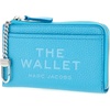 Marc Jacobs Womens The Leather Top Zip Multi Wallet Cloud Blue Onesize(Pool)