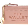 Marc Jacobs Womens The Leather Top Zip Multi Wallet Cloud Blue Onesize(pink)