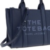 Marc Jacobs Women’s The Leather Tote Bag(Blue Sea)