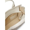 Marc Jacobs Women’s The Leather Tote Bag(Cotton/Silver)