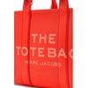 Marc Jacobs Women’s The Leather Tote Bag(Electric Orange)