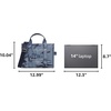 Marc Jacobs Women’s The Medium Tote(Blue Multi)