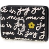 Marc Jacobs Women’s The Mini Compact Wallet, camel, One Size(Black Multi)