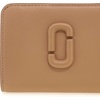 Marc Jacobs Women’s The Mini Compact Wallet, camel, One Size(camel)