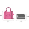 Marc Jacobs Women’s The Nano Tote Crossbody(Bow Pink)