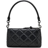 Marc Jacobs Women’s The Quilted Snapshot Pochette(Black)