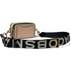 Marc Jacobs Women’s The Snapshot Crossbody(Khaki Multi)