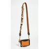 Marc Jacobs Women’s The Snapshot(Black/Honey Ginger Multi)