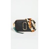 Marc Jacobs Women’s The Snapshot(Black/Honey Ginger Multi)
