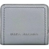 Marc Jacobs Groove Mini Top Stitched Compact Zip Leather Wallet for Women (Rose)(Concrete)