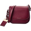 Marc Jacobs Rider Leather Crossbody Bag(Pomegranate)