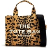 Marc Jacobs Women’s The Canvas Small Tote Bag(Cheetah Black Multi)