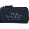 Marc Jacobs Womens The Leather Top Zip Multi Wallet Cloud Blue Onesize(Blue Sea)