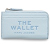 Marc Jacobs Womens The Leather Top Zip Multi Wallet Cloud Blue Onesize(Cloud Blue)