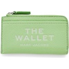 Marc Jacobs Womens The Leather Top Zip Multi Wallet Cloud Blue Onesize(Peppermint)