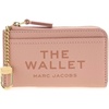 Marc Jacobs Womens The Leather Top Zip Multi Wallet Cloud Blue Onesize(pink)
