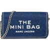 Marc Jacobs Women’s The Mini Bag(Dark Wash)