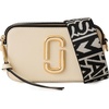Marc Jacobs Women’s The Snapshot Crossbody(Cloud White/Multi)