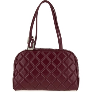 MARC JACOBS Women’s The Dual Satchel Bag, Dark Plum, Taglia UNICA