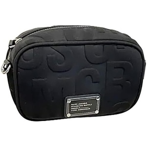 Marc Jacobs Flash Leather Crossbody Bag(Quilted Signature Black)